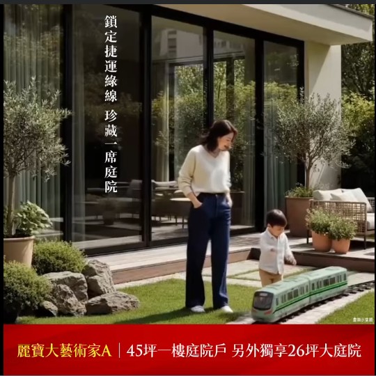 大藝術家A-1樓庭院戶